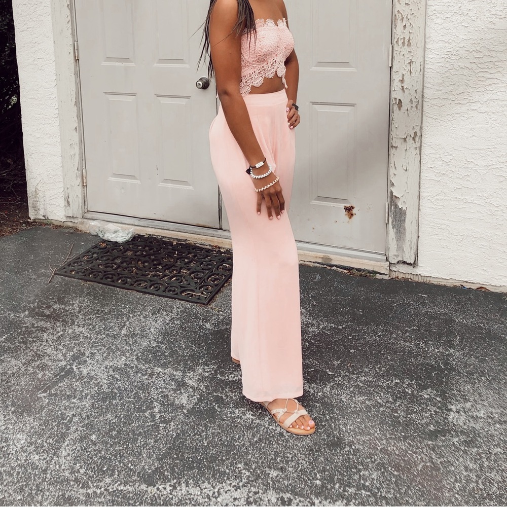 Light pink jumpsuit
